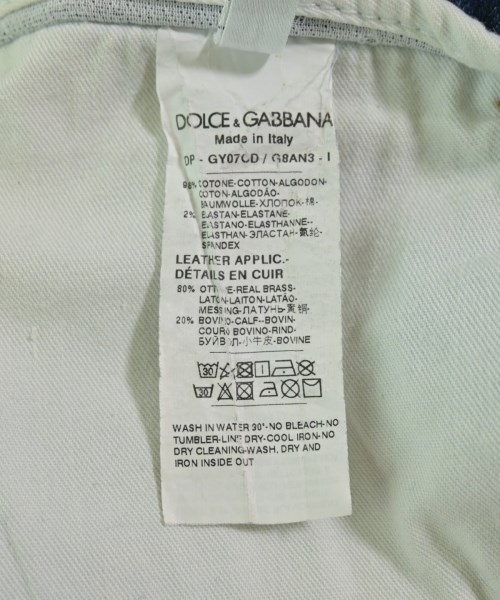 DOLCE&GABBANA（ドルチェアンドガッバーナ）デニムパンツ 青 サイズ:52(XXL位) メンズ/2200705010016