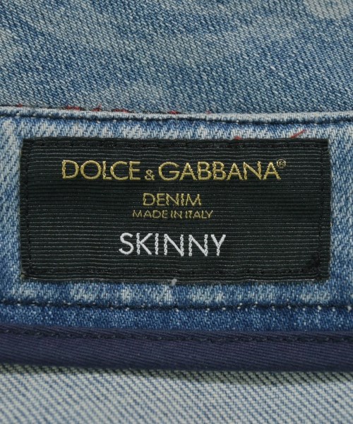 DOLCE&GABBANA（ドルチェアンドガッバーナ）デニムパンツ 青 サイズ:52(XXL位) メンズ/2200705010023