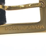 DOLCE&GABBANA（ドルチェアンドガッバーナ）ベルト 黒 サイズ:70cm レディース/2200705294034