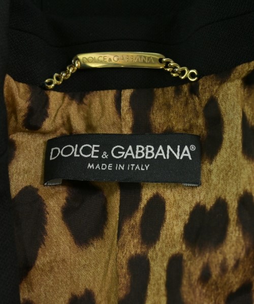 DOLCE&GABBANA（ドルチェアンドガッバーナ）テーラードジャケット 黒 サイズ:42(M位) レディース/2200700154074