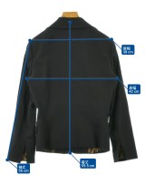 DOLCE&GABBANA（ドルチェアンドガッバーナ）テーラードジャケット 黒 サイズ:42(M位) レディース/2200700154074