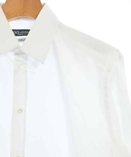 DOLCE&GABBANA（ドルチェアンドガッバーナ）ドレスシャツ 白 サイズ:38(S位) メンズ/2200703929150