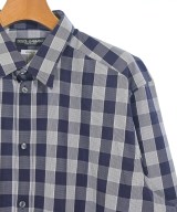 DOLCE&GABBANA（ドルチェアンドガッバーナ）カジュアルシャツ 紺 サイズ:42(XXL位) メンズ/2200703929204