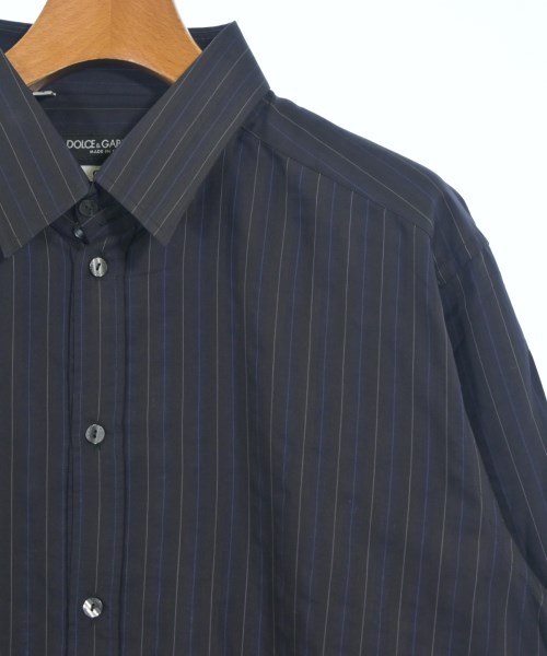DOLCE&GABBANA（ドルチェアンドガッバーナ）ドレスシャツ 黒 サイズ:42(XXL位) メンズ/2200703929280