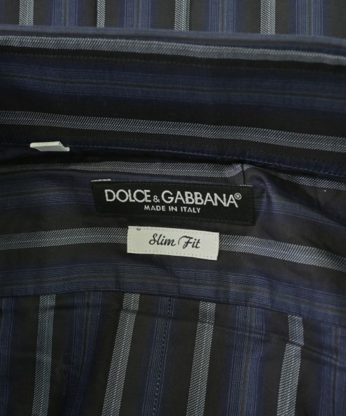 DOLCE&GABBANA（ドルチェアンドガッバーナ）ドレスシャツ 黒 サイズ:16 1/2(XL位) メンズ/2200703929679