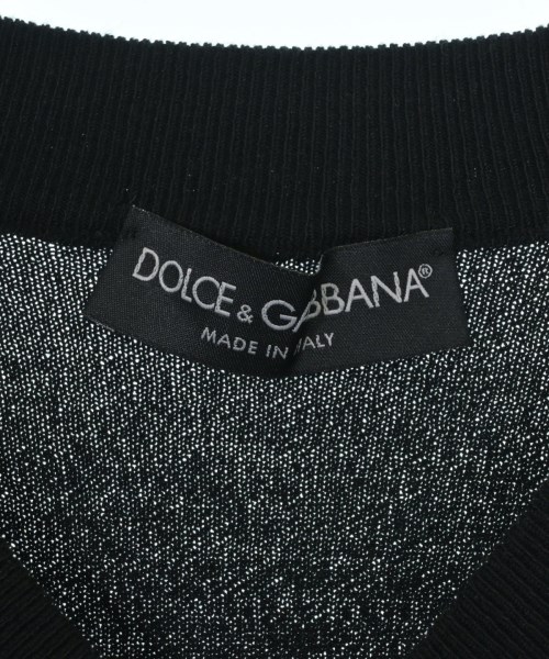 DOLCE&GABBANA（ドルチェアンドガッバーナ）ニット・セーター 黒 サイズ:50(XL位) メンズ/2200704225824