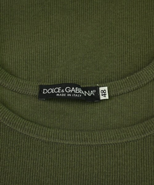 DOLCE&GABBANA（ドルチェアンドガッバーナ）タンクトップ カーキ サイズ:48(L位) メンズ/2200704251366