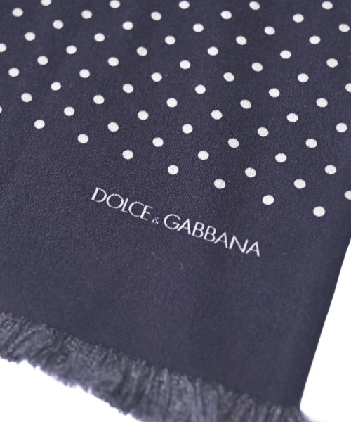 DOLCE&GABBANA（ドルチェアンドガッバーナ）ストール 紺 サイズ:- メンズ/2200704251441