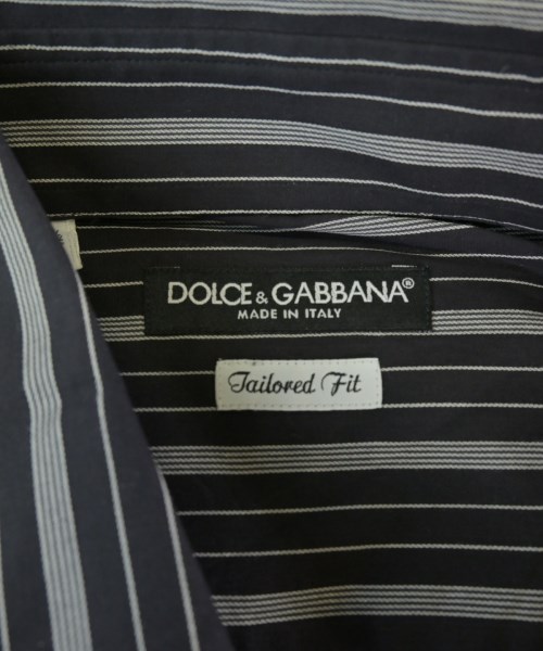 DOLCE&GABBANA（ドルチェアンドガッバーナ）カジュアルシャツ 黒 サイズ:39(M位) メンズ/2200704297678