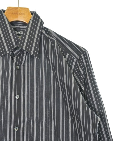 DOLCE&GABBANA（ドルチェアンドガッバーナ）カジュアルシャツ 黒 サイズ:39(M位) メンズ/2200704297678