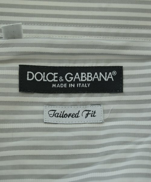 DOLCE&GABBANA（ドルチェアンドガッバーナ）カジュアルシャツ グレー サイズ:40(L位) メンズ/2200704297746