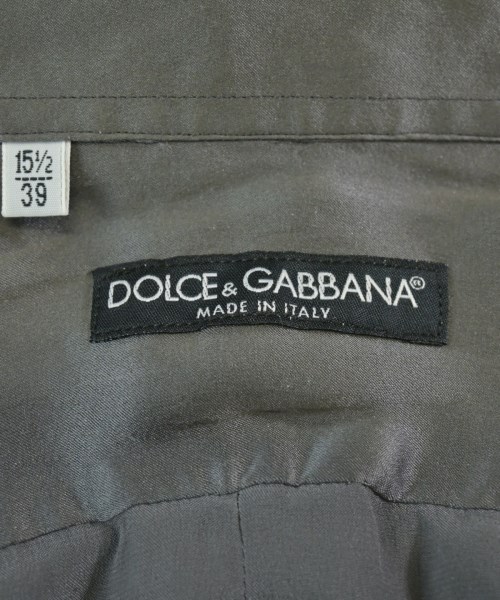 DOLCE&GABBANA（ドルチェアンドガッバーナ）カジュアルシャツ グレー サイズ:39(M位) メンズ/2200704297784