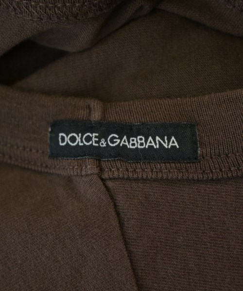 DOLCE&GABBANA（ドルチェアンドガッバーナ）Tシャツ・カットソー 茶 サイズ:46(M位) メンズ/2200704297852