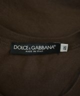 DOLCE&GABBANA（ドルチェアンドガッバーナ）Tシャツ・カットソー 茶 サイズ:46(M位) メンズ/2200704297852