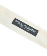 DOLCE&GABBANA（ドルチェアンドガッバーナ）ネクタイ 白 サイズ:- メンズ/2200704604650