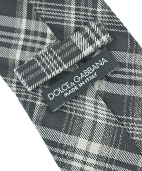 DOLCE&GABBANA（ドルチェアンドガッバーナ）ネクタイ 黒 サイズ:- メンズ/2200704604681