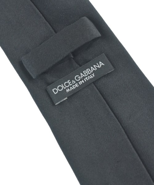 DOLCE&GABBANA（ドルチェアンドガッバーナ）ネクタイ 黒 サイズ:- メンズ/2200704604698