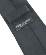 DOLCE&GABBANA（ドルチェアンドガッバーナ）ネクタイ 黒 サイズ:- メンズ/2200704604698