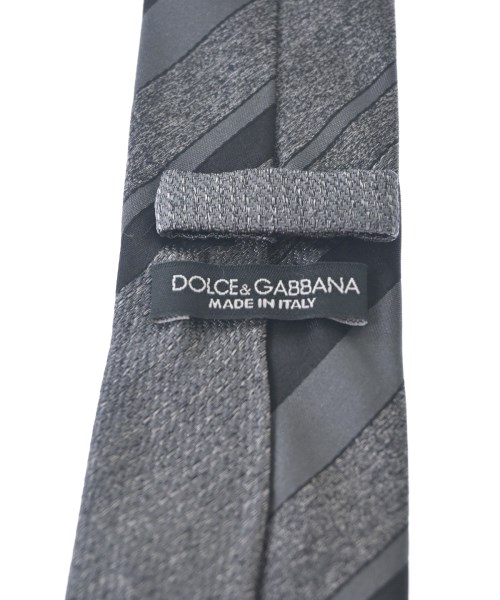 DOLCE&GABBANA（ドルチェアンドガッバーナ）ネクタイ グレー サイズ:- メンズ/2200704604827