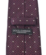 DOLCE&GABBANA（ドルチェアンドガッバーナ）ネクタイ 赤 サイズ:- メンズ/2200704604834