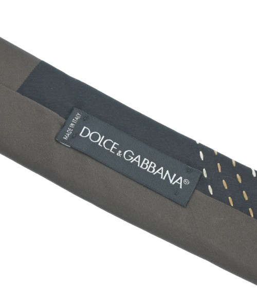 DOLCE&GABBANA（ドルチェアンドガッバーナ）ネクタイ 茶 サイズ:- メンズ/2200704604865