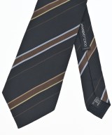 DOLCE&GABBANA（ドルチェアンドガッバーナ）ネクタイ 黒 サイズ:- メンズ/2200704642027