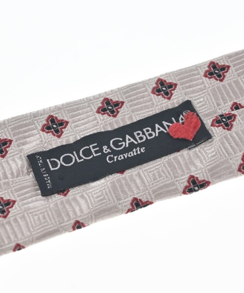 DOLCE&GABBANA（ドルチェアンドガッバーナ）ネクタイ 白 サイズ:- メンズ/2200704642126