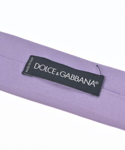 DOLCE&GABBANA（ドルチェアンドガッバーナ）ネクタイ 紫 サイズ:- メンズ/2200704642140