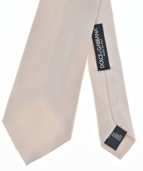 DOLCE&GABBANA（ドルチェアンドガッバーナ）ネクタイ 白 サイズ:- メンズ/2200704642645