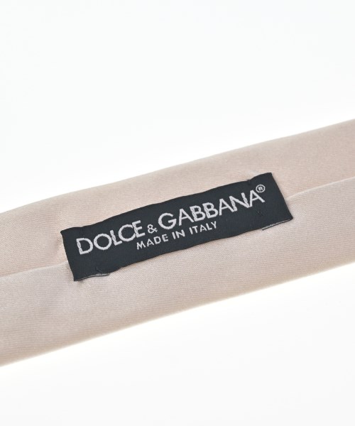 DOLCE&GABBANA（ドルチェアンドガッバーナ）ネクタイ 白 サイズ:- メンズ/2200704642645