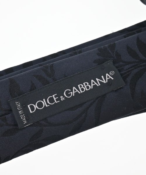 DOLCE&GABBANA（ドルチェアンドガッバーナ）ネクタイ 紺 サイズ:- メンズ/2200704642751