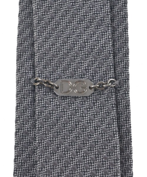 DOLCE&GABBANA（ドルチェアンドガッバーナ）ネクタイ グレー サイズ:- メンズ/2200704642782