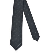 DOLCE&GABBANA（ドルチェアンドガッバーナ）ネクタイ 黒 サイズ:- メンズ/2200704642997