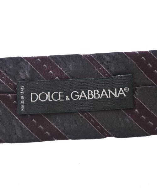DOLCE&GABBANA（ドルチェアンドガッバーナ）ネクタイ 赤 サイズ:- メンズ/2200704666412