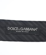 DOLCE&GABBANA（ドルチェアンドガッバーナ）ネクタイ 黒 サイズ:- メンズ/2200704666504