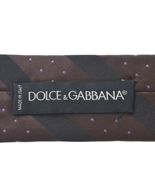 DOLCE&GABBANA（ドルチェアンドガッバーナ）ネクタイ 茶 サイズ:- メンズ/2200704666627