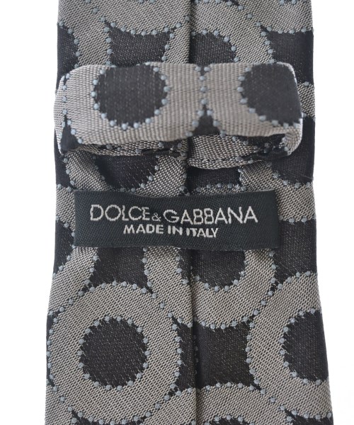 DOLCE&GABBANA（ドルチェアンドガッバーナ）ネクタイ グレー サイズ:- メンズ/2200704666733