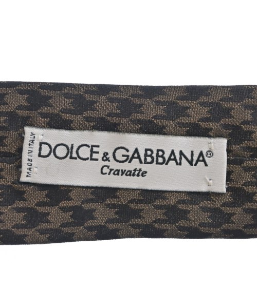DOLCE&GABBANA（ドルチェアンドガッバーナ）ネクタイ 茶 サイズ:- メンズ/2200704666788
