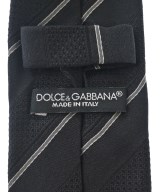 DOLCE&GABBANA（ドルチェアンドガッバーナ）ネクタイ 黒 サイズ:- メンズ/2200704666955