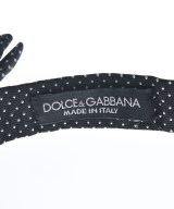 DOLCE&GABBANA（ドルチェアンドガッバーナ）ネクタイ 黒 サイズ:- メンズ/2200704687066