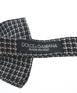 DOLCE&GABBANA（ドルチェアンドガッバーナ）ネクタイ 黒 サイズ:- メンズ/2200704687073