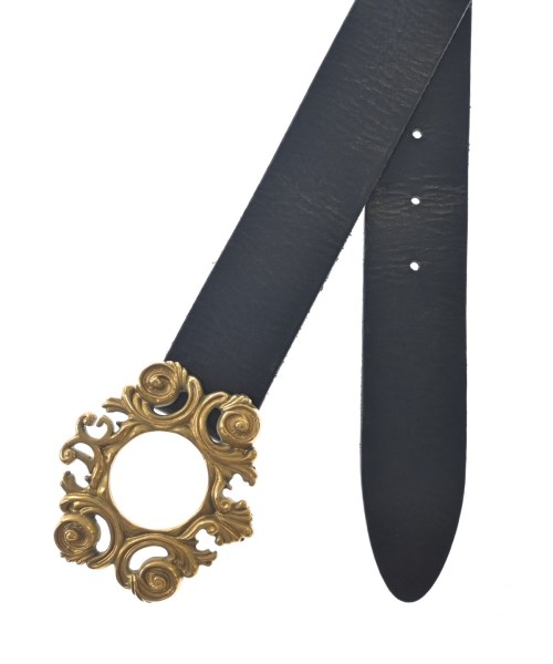 DOLCE&GABBANA（ドルチェアンドガッバーナ）ベルト 黒 サイズ:- メンズ/2200704687691