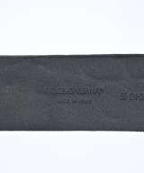 DOLCE&GABBANA（ドルチェアンドガッバーナ）ベルト 黒 サイズ:38 メンズ/2200704687707