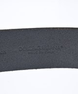 DOLCE&GABBANA（ドルチェアンドガッバーナ）ベルト 黒 サイズ:38 メンズ/2200704687738