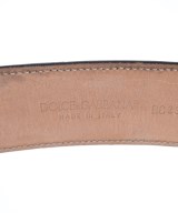 DOLCE&GABBANA（ドルチェアンドガッバーナ）ベルト 黒 サイズ:38 メンズ/2200704687806