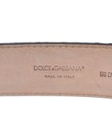 DOLCE&GABBANA（ドルチェアンドガッバーナ）ベルト 黒 サイズ:100 メンズ/2200704687813