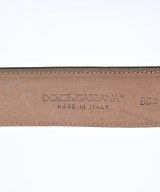 DOLCE&GABBANA（ドルチェアンドガッバーナ）ベルト 黒 サイズ:36 メンズ/2200704687967