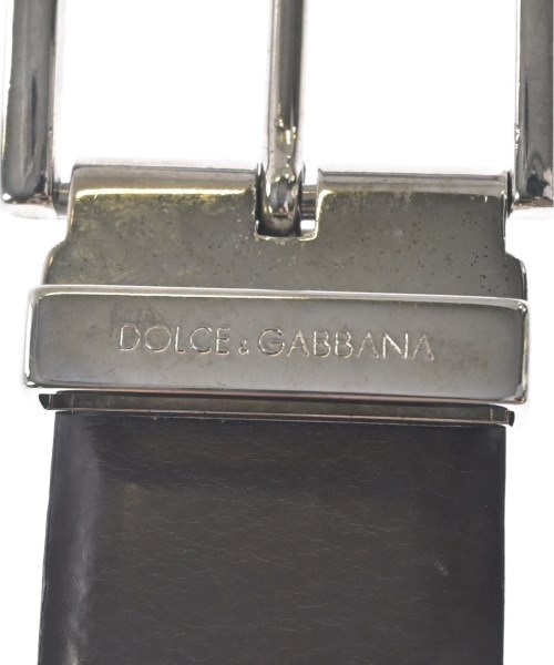 DOLCE&GABBANA（ドルチェアンドガッバーナ）ベルト 茶 サイズ:40 メンズ/2200704715806