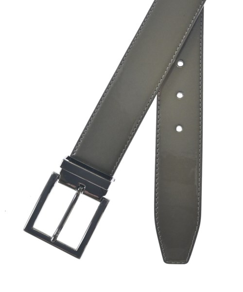 DOLCE&GABBANA（ドルチェアンドガッバーナ）ベルト グレー サイズ:90 メンズ/2200704715868
