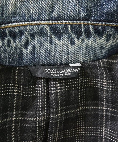 DOLCE&GABBANA（ドルチェアンドガッバーナ）カジュアルジャケット 黒 サイズ:46(M位) メンズ/2200706283013